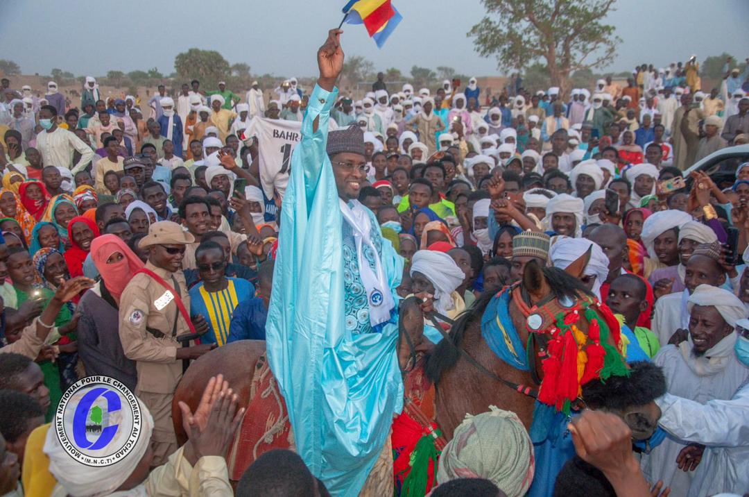 Meeting de Linia, province de Chari Baguirmi